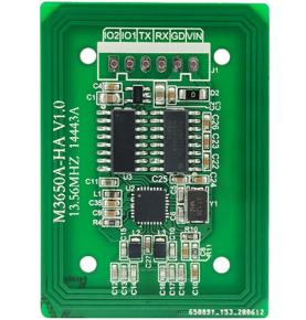 IC卡讀寫模組RFID高頻非接觸S50讀寫感應串口RS232 TTL