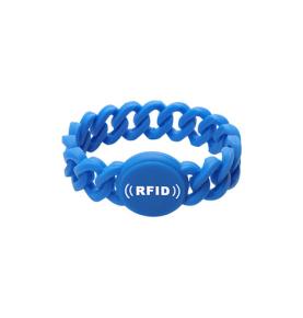 RFID 矽膠扭紋腕帶