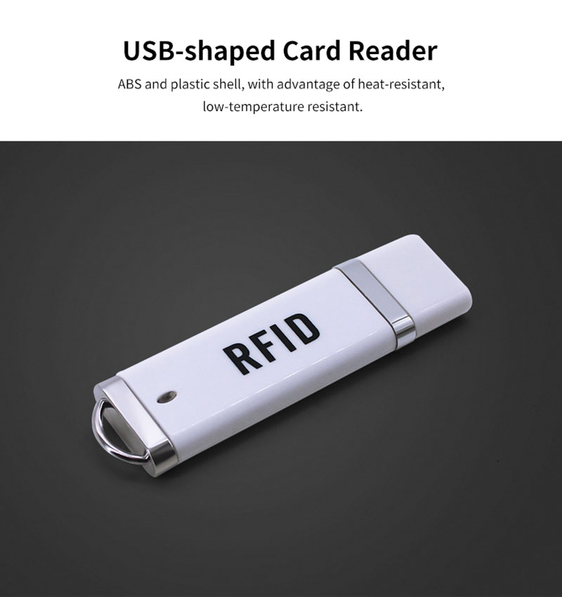 USB 形狀 RFID 迷你讀卡機 2