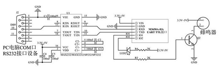 IC卡寫字卡非讀寫接觸S50讀寫感應串口 RS232 TTL 2