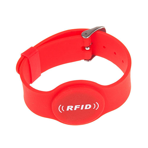 RFID 矽膠圓形錶扣腕帶 2