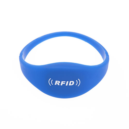 RFID 矽膠扁圓腕帶 3