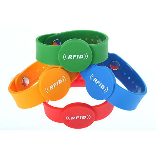 定制 PVC 腕帶 RFID 腕帶 OEM 2