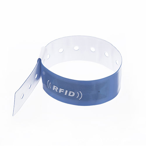 RFID 一次性 PVC 腕帶自訂 2