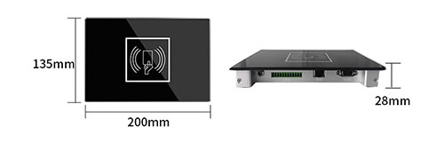 RFID UHF自動識別讀卡器零售倉庫管理便攜式盤點機