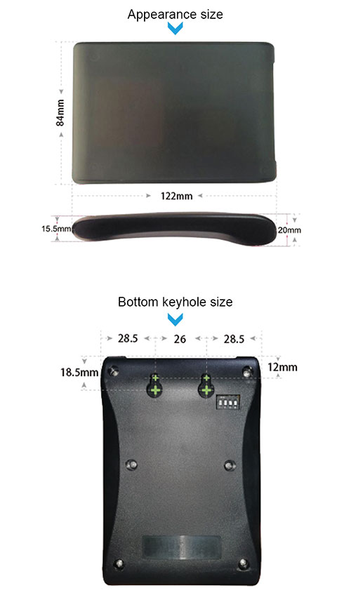 串口Wigand通訊2dBiUHF 2