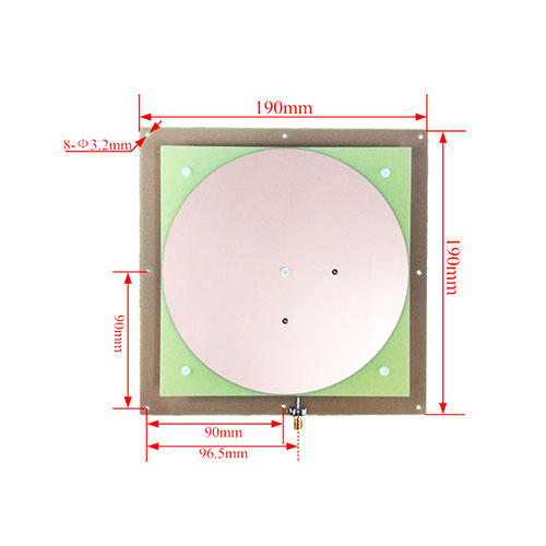 8dBi圓極化天線( 190盤OSP) ）智慧型貨櫃UHF抗干擾UHF讀寫器天線3