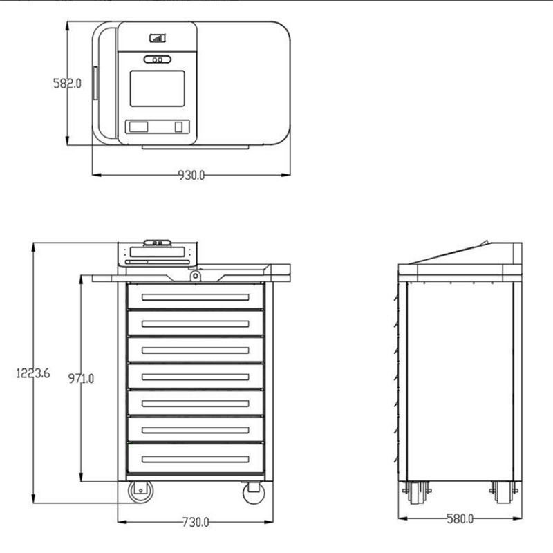 RFID 智慧型工具車