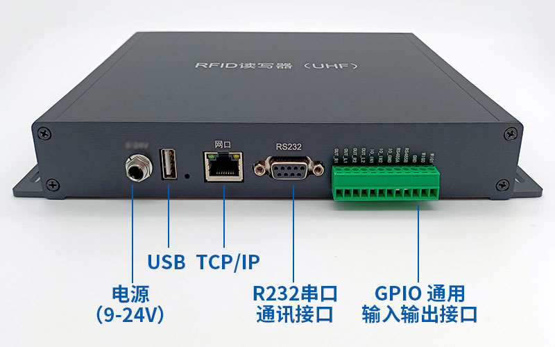 UHF RFID讀寫器多通道遠距離分離式讀卡機被動電子標籤讀寫器