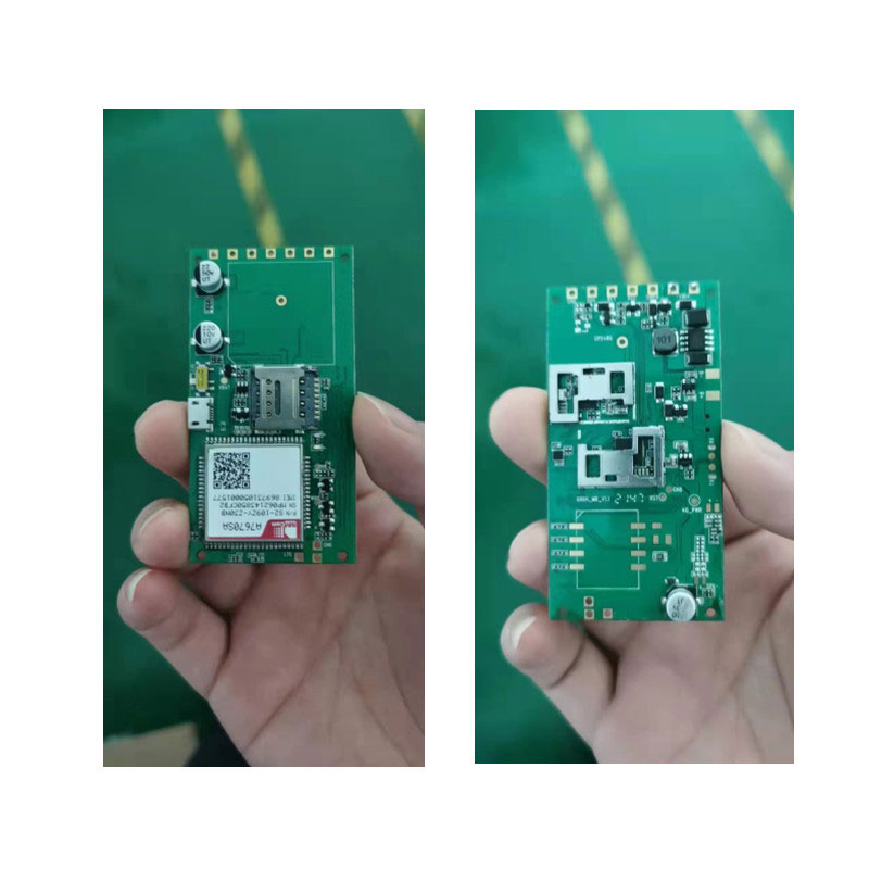 客製化迷你智慧GPS追蹤器雙面GPS追蹤裝置可植入RFID模組10