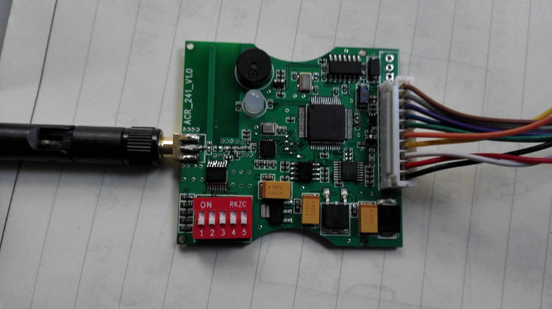 2.4g rfid 远距离无线模块 有源嵌入式模块读卡器 